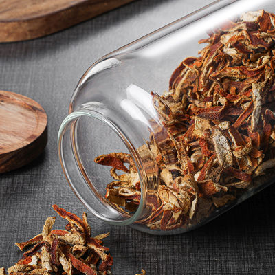 Einfache Lagerung Lösung Küche Lebensmittel Gewürzkrug mit Holzdeckel Modernes Klassiker Design