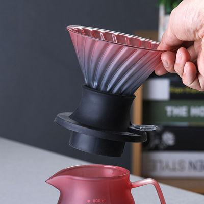 Kaffeefilter aus Edelstahl Hand-Droppot-Perkolatoren für Kaffee und Tee