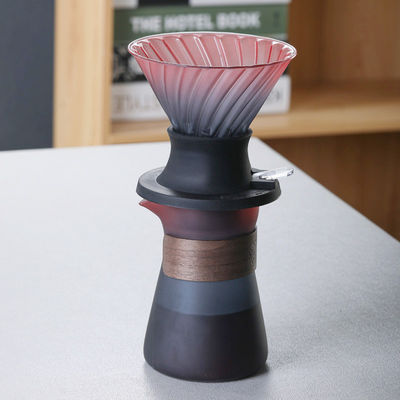 Kaffeekanne mit Filter aus Edelstahl