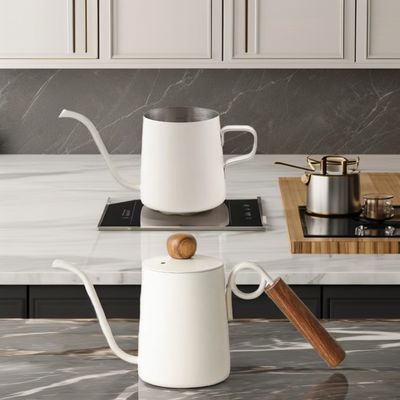 Machen Sie eine Aussage mit funktionellen und langlebigen Edelstahl-Goseneck-Kaffeemaschine