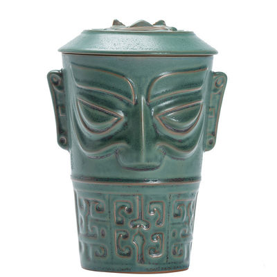 Großkapazität Kaffeetasse für Büro-Rezeption Geschäftsgeschenke Sanxingdui Kulturbecher