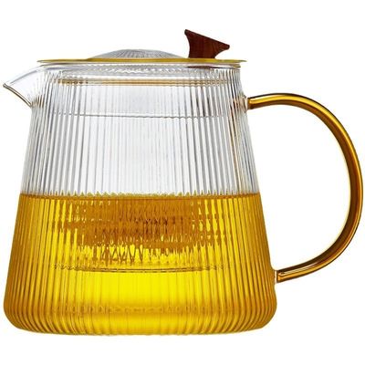 1000 ml Kapazität Borosilikat Glas Milchkrüge mit klassischem Design Hitzebeständigem Griff kundenspezifische Größe