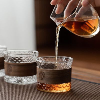 Individuelles Logo 150ml Hochborosilikatglas Doppelwand Tee-Kaffee-Tasse für moderne Reisen