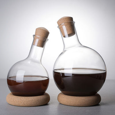 Leicht dekantierbar Luxus-Handgeblasener Borosilikat-Glas-Weinspender für Rotwein