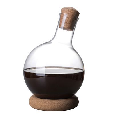 Leicht dekantierbar Luxus-Handgeblasener Borosilikat-Glas-Weinspender für Rotwein