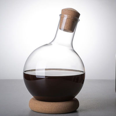 Leicht dekantierbar Luxus-Handgeblasener Borosilikat-Glas-Weinspender für Rotwein
