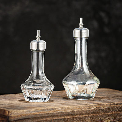 Japanische bleifreie Absinth-Glas-Tropffflasche perfekt für bitteren Wein und Medizin