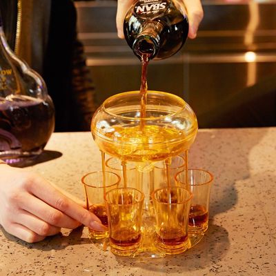 Produktion Weinspender Tasse 6 Schuss Glasspender für Whisky-Kenner