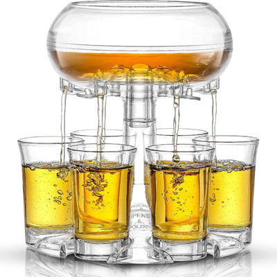 Produktion Weinspender Tasse 6 Schuss Glasspender für Whisky-Kenner