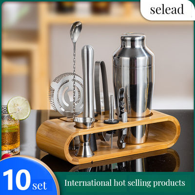 Edelstahl Cocktail Shaker Set Top-Bar Zubehör für das Haus Hotel und Restaurant
