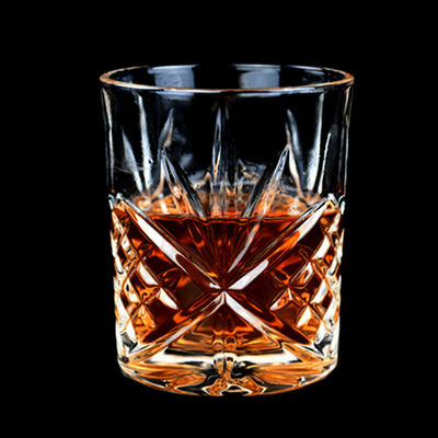 Bar Wodka Wein Spirituosen Whiskey Shot Glas mit klassischer klarer Textur und Kristall Diamant Rock Cup Creative Glass Cup