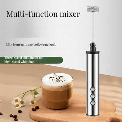 Edelstahl Whisk Elektrische Kaffeeschaummaschine Modernes Design für das Handmilchschäumen