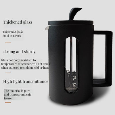 Klassische Designart 600 ml Keramik-Kaffeepresse Mocca