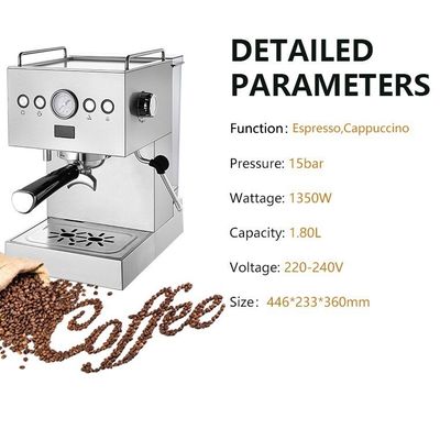 Bluetooth-Sensor-Technologie Professionelle Barista Automatische Espresso-Kaffeemaschine für zu Hause