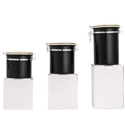 Verpackung für die Speicherung von Lebensmitteln Moderne 304 Edelstahl Kaffeekanne mit atmungsaktiver Aufbewahrung