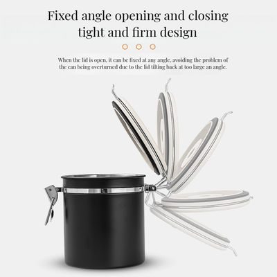 Verpackung für die Speicherung von Lebensmitteln Moderne 304 Edelstahl Kaffeekanne mit atmungsaktiver Aufbewahrung