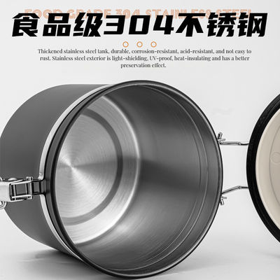 Verpackung für die Speicherung von Lebensmitteln Moderne 304 Edelstahl Kaffeekanne mit atmungsaktiver Aufbewahrung