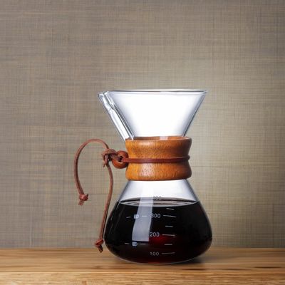 Ecocoffee 400 ml Glaskaffeeserver für Hand-Drop-Teilpot Gelegenheitsgeschenke