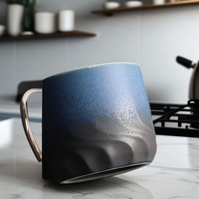 Handbemalte japanische Espresso-Tasse 70 ml Kapazität für moderne Vintage-Porzellantische