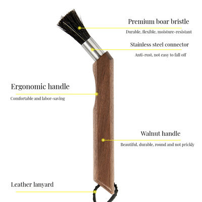 Holzkaffeemühle Reinigungsbürste Das perfekte Küchengerät für nachhaltige Reinigung