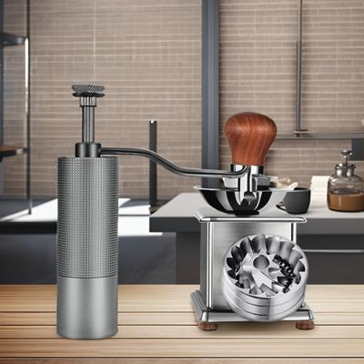 Home Küchenzubehör Großkapazität Kaffeemühle mit Handdrehdrehmaschine zum manuellen Mahlen
