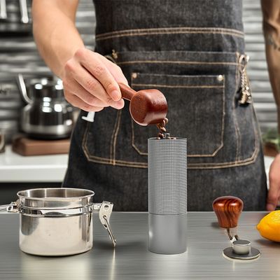 Individuelles Logo Akzeptabel Hausgeschäft Handdrehkaffeemaschine für Kaffeeliebhaber
