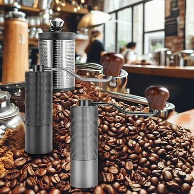 Individuelles Logo Akzeptabel Hausgeschäft Handdrehkaffeemaschine für Kaffeeliebhaber
