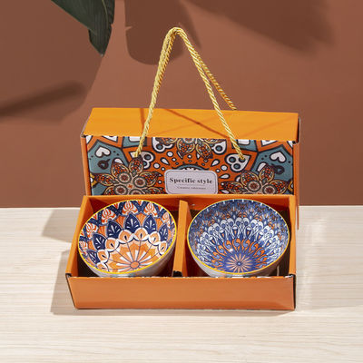 Dinnerware-Typ Schüsseln Porzellan Keramik Schüssel Set für Geschenk Dekoration im Boho-Stil