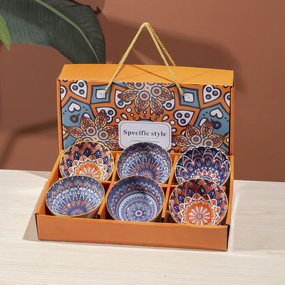 Dinnerware-Typ Schüsseln Porzellan Keramik Schüssel Set für Geschenk Dekoration im Boho-Stil