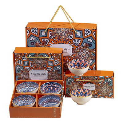 Dinnerware-Typ Schüsseln Porzellan Keramik Schüssel Set für Geschenk Dekoration im Boho-Stil