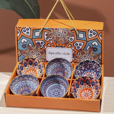 Dinnerware-Typ Schüsseln Porzellan Keramik Schüssel Set für Geschenk Dekoration im Boho-Stil