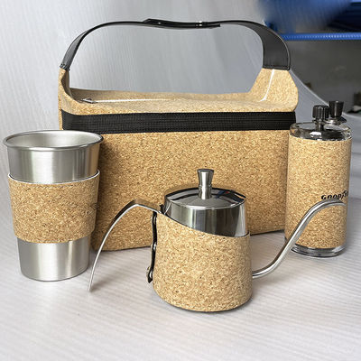 Kaffeemühle mit Korken aus PU-Edelstahl