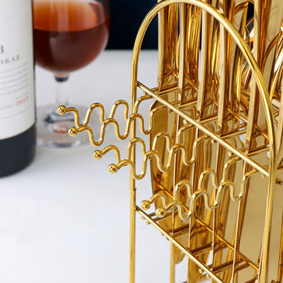 Party Anlass 101 Edelstahl Gold Besteck Set 24pcs Luxus Geschenk Set mit Box