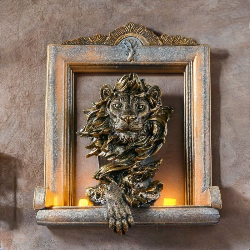Resin Handwerk Denker Statue Nachhaltige Wohnkultur Bambus fertig für Geburtstagsfeier