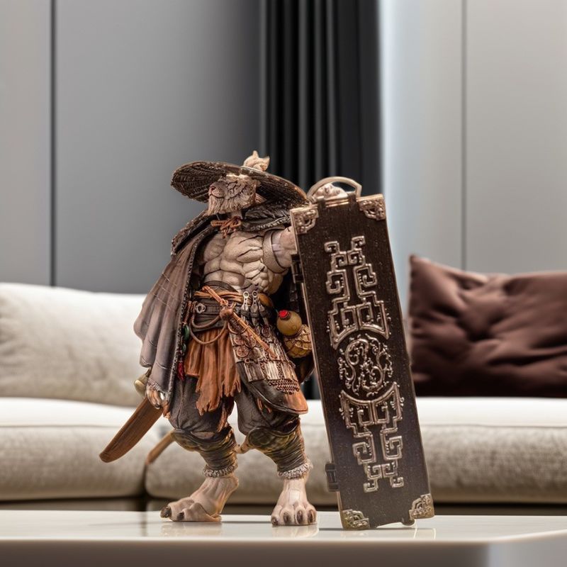 Maestro Union's Blade Master Weng Tiger Action Figure Weiße Version Maßgeschneiderte Größe