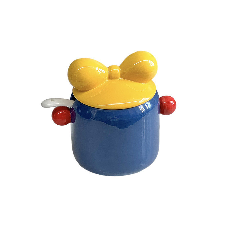 Küchenraum Keramische Gewürzschachtel Mikrowelle Speisenlagergläser für Zucker Kekse Tee