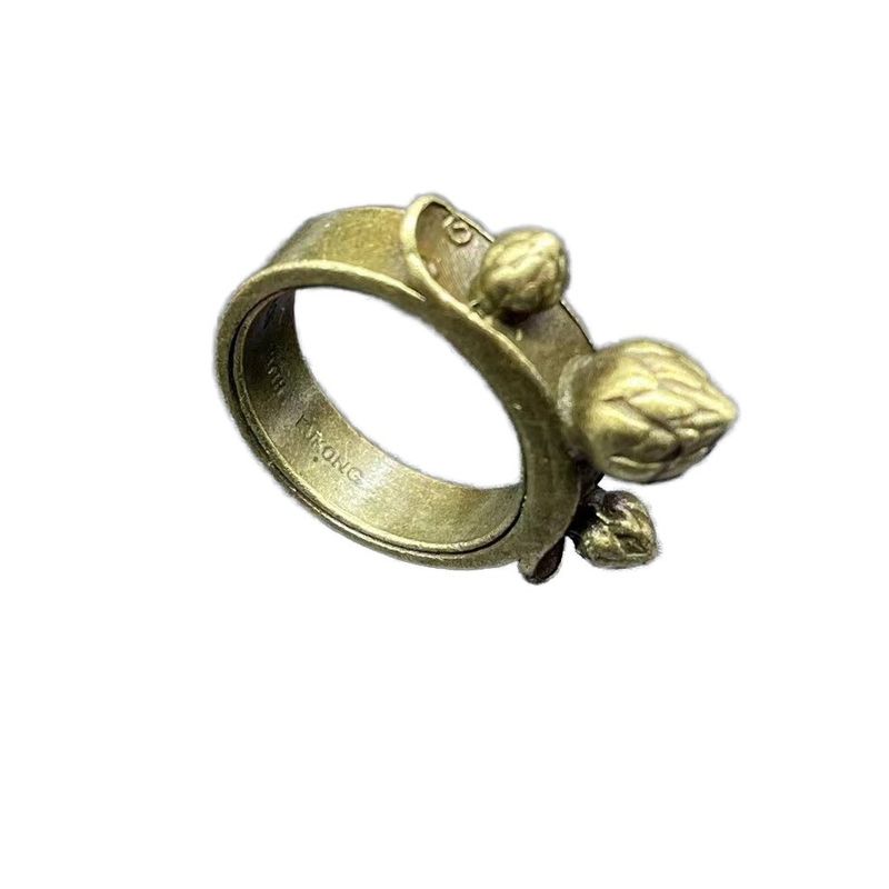Drei-Stücke-Gold-Hüpf-Ring-Abzeichen Funktionsornamente für Deluxe Black Myth Monkey King