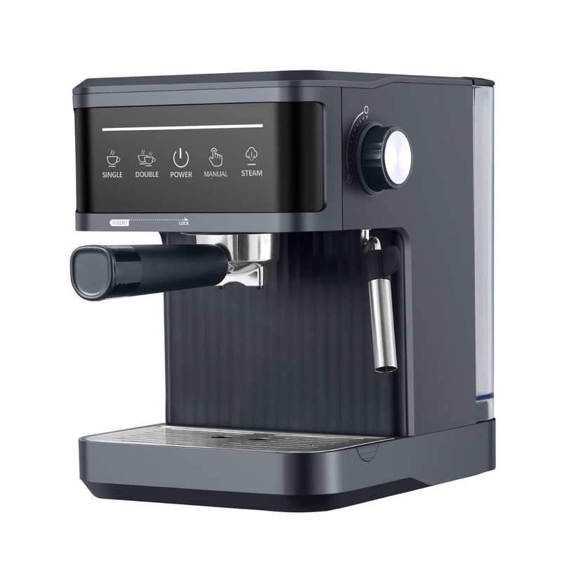 Halbautomatische Kaffeemaschine USB-betrieben 20bar Touchscreen Espresso Cappuccino Maker für Haushalte