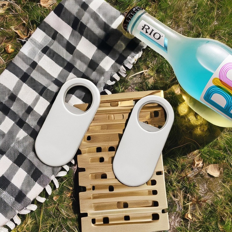 Magnetische Flaschenöffner aus Edelstahl mit einfachem Design