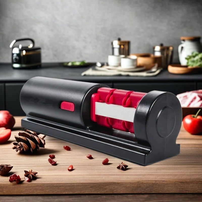 Individuelle Logo-Schärfer 4-in-1 Messer- und Schere-Schärfer für das Schleifen von Stahl zu Hause