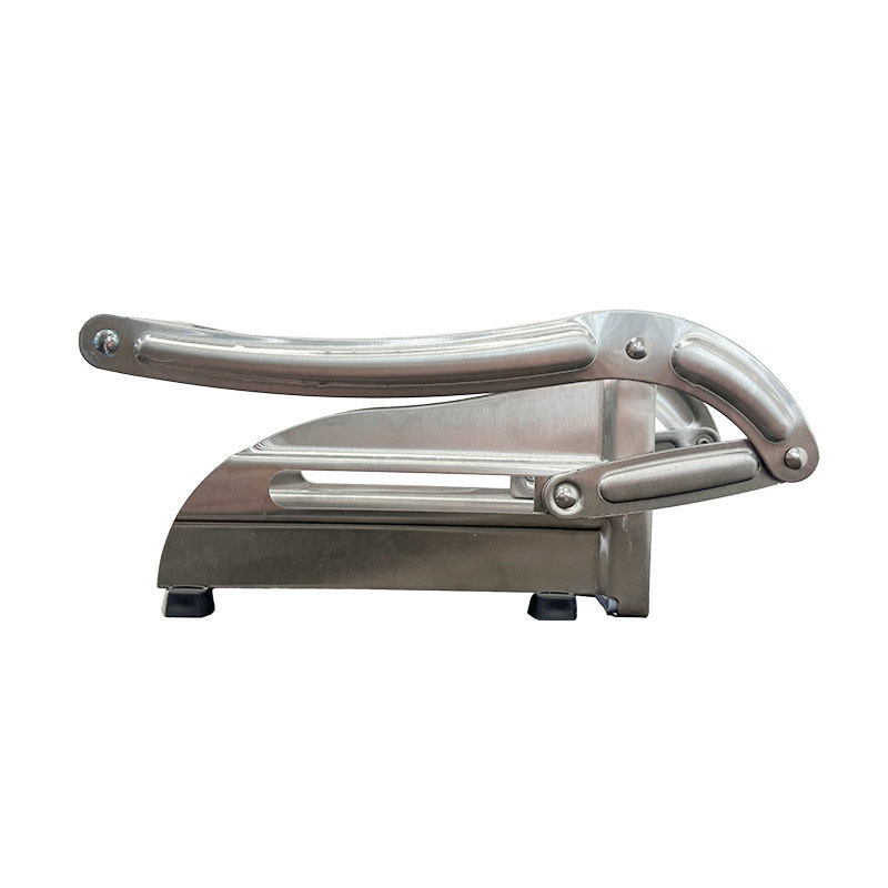 Zuhause Küche Essenzielle Edelstahl-Fries-Schneider für perfekte Gurken-Fries