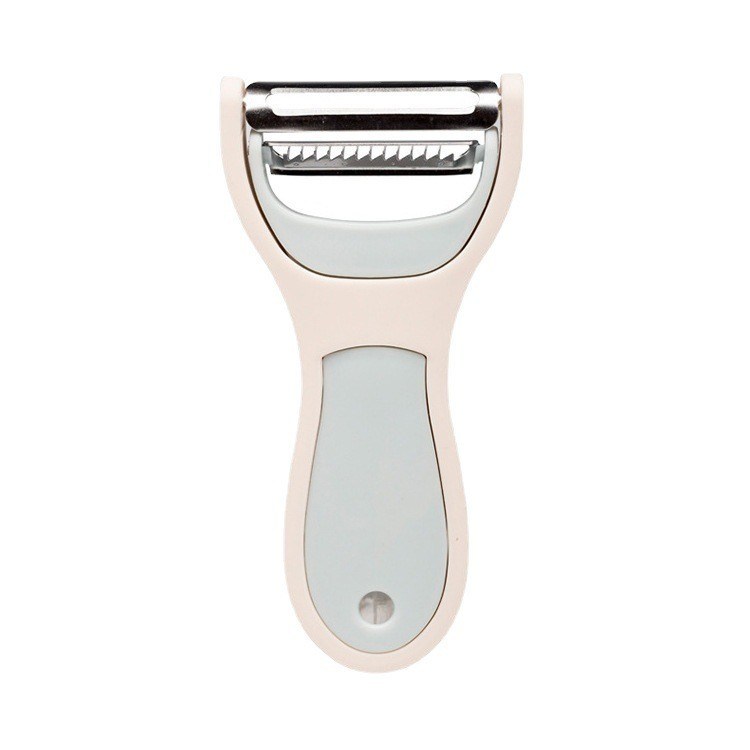 Scharfe Edelstahlblätter Dual-Funktion Manuelle Mini-Metall Obst-Gemüse-Peller