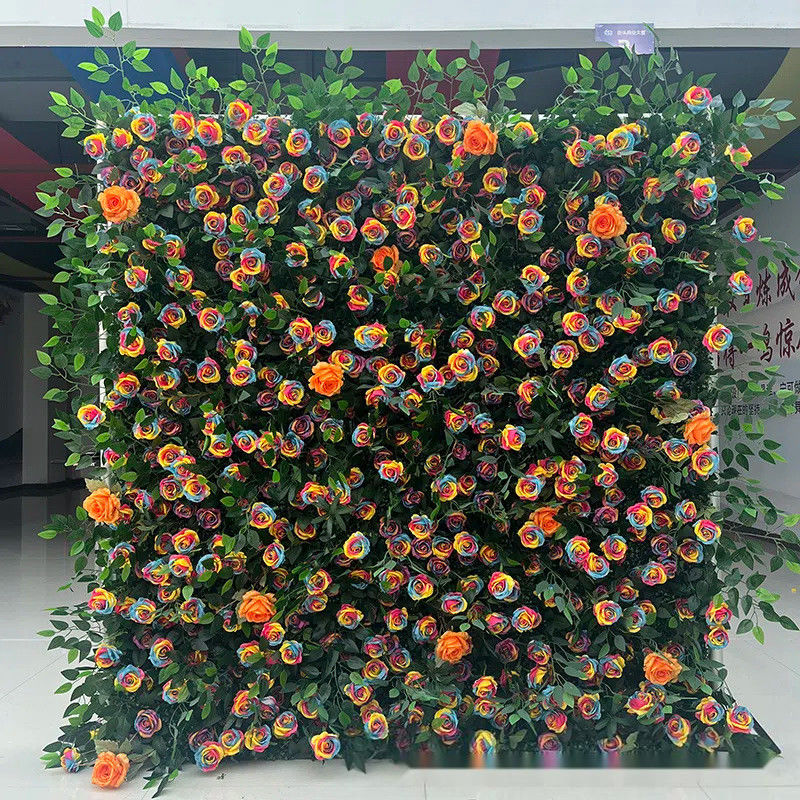 Muttertag und Hochzeitswagen 3D-Toole Floral Wanddekoration mit realistischen grünen Pflanzen