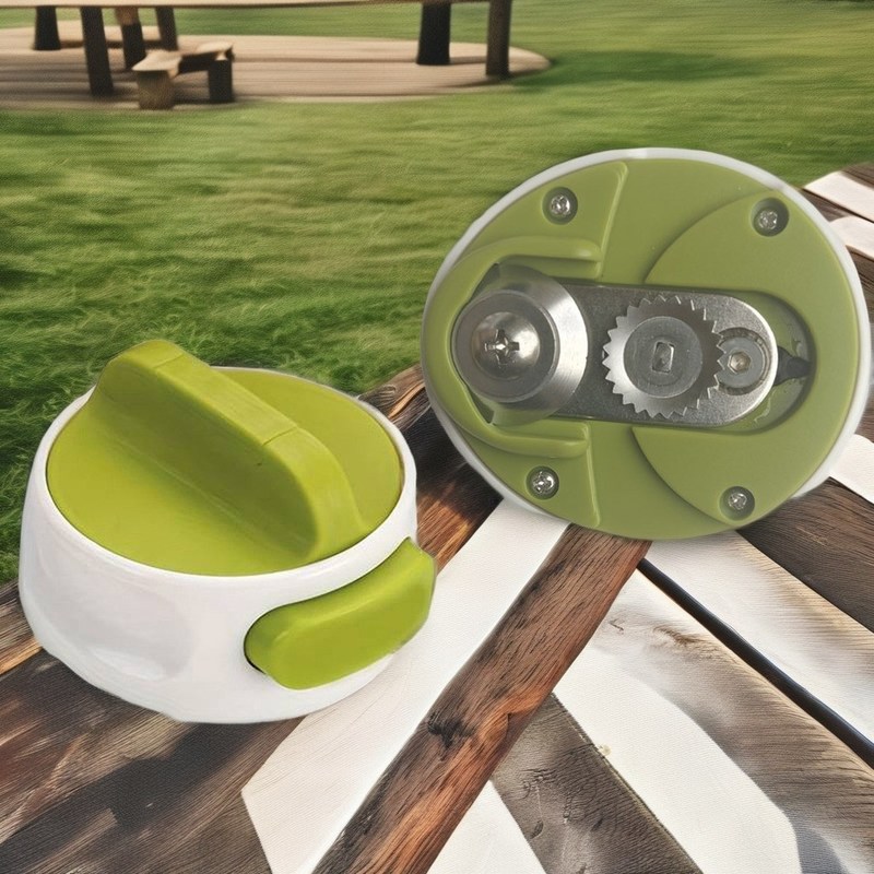 Langlebiger Edelstahl-Handbuch-Kannenöffner Seitenschnitt-Multifunktion Küchenflaschenöffner-Werkzeug Eisen Anpassungs-Logo-Box Verpackung