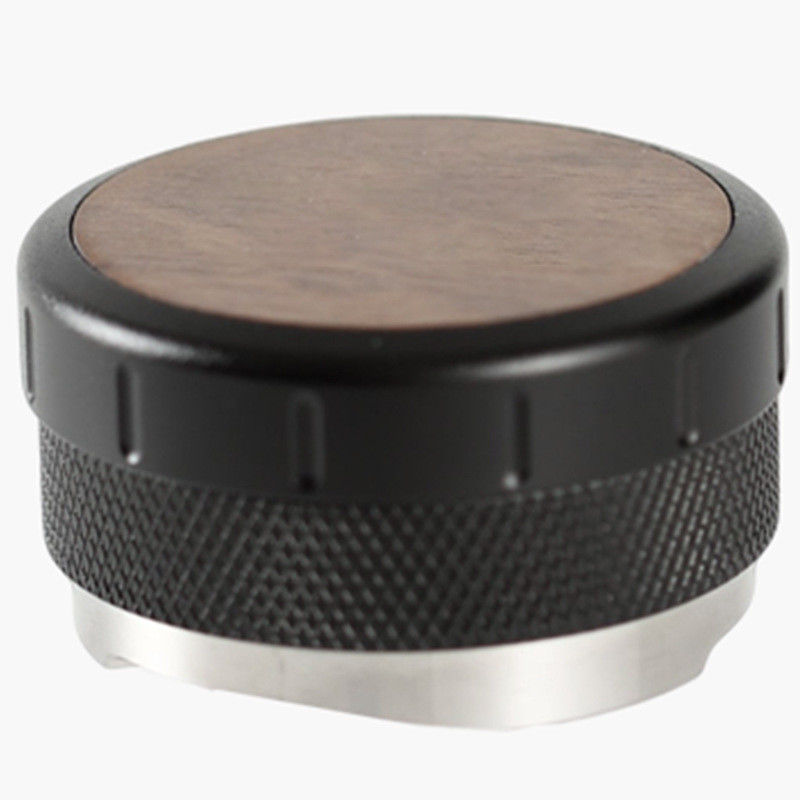 NO 2024 Tragbare Espresso-Kaffee Einstellbare Höhe Walnussholz Edelstahl 51MM 53MM Aluminium Barista-Werkzeuge
