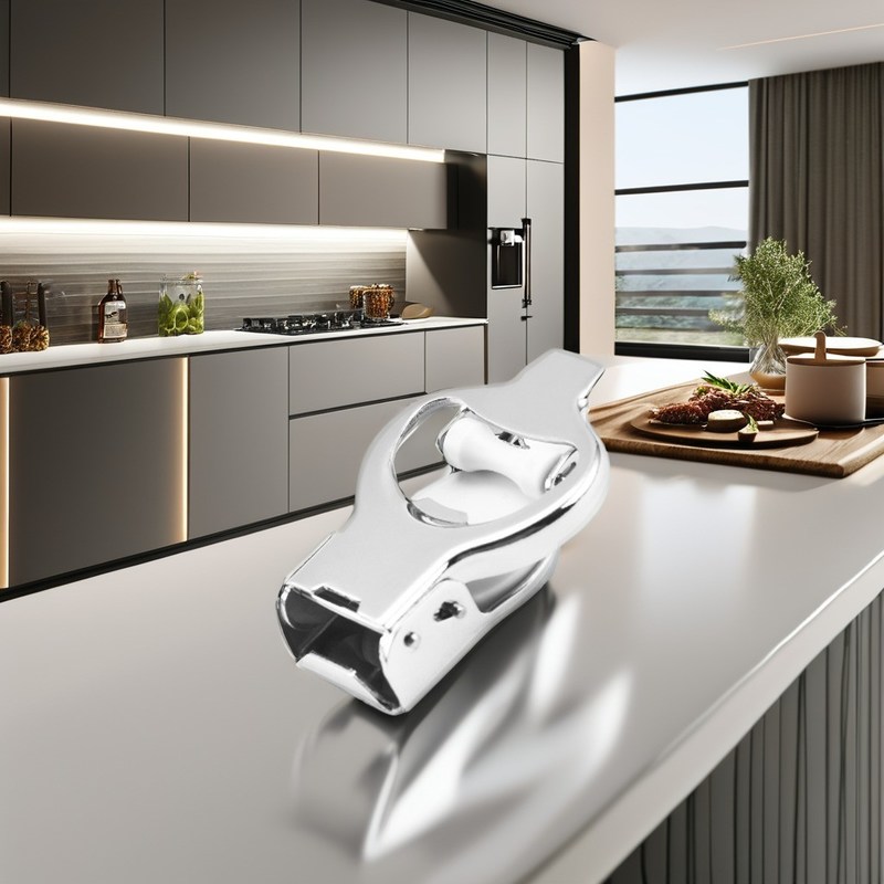 Multifunktionaler Öffner und Verschluss aus Edelstahl für Wein-Bier-Schampagnenflaschen