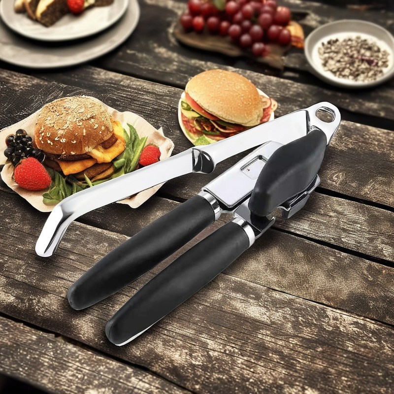 Hausnutzung Edelstahl Custom Easy Crank Manual Bierflaschenöffner mit Eisenlogo