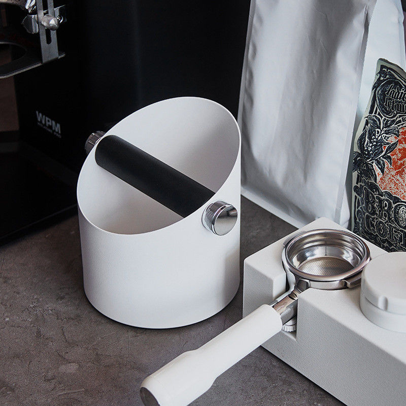 Schaummilch Funktion Moderne Klopfbox für einfache Reinigung 58mm Edelstahl Kaffee-Tee-Tool