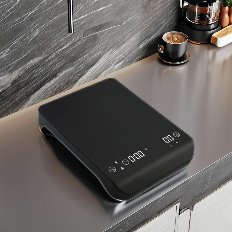 Fehlerfreie Anzeige Licht elektronische Kaffeemessskala für genaue Messungen