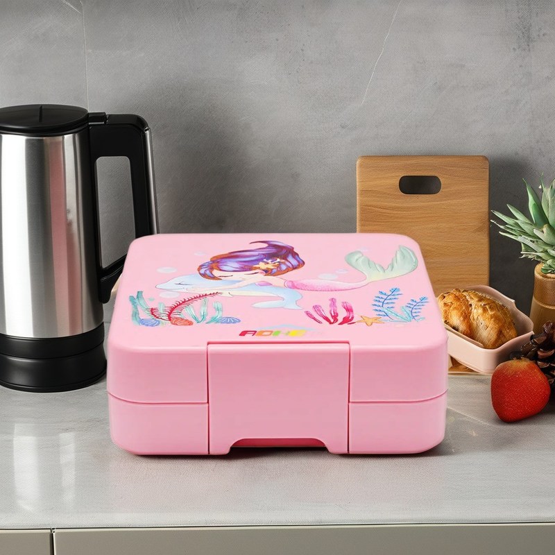 Maßgeschneiderte Größe Lebensmittellagerbox 304 Edelstahl Bento Mittagessen Behälter für Erwachsene